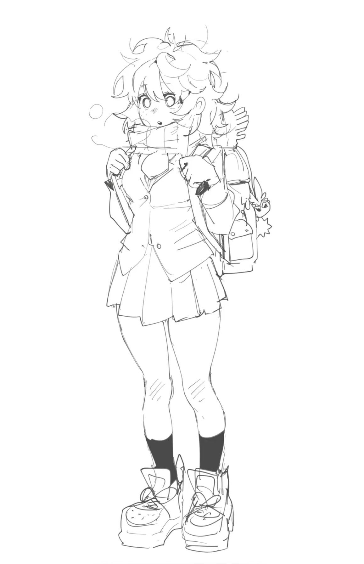 Developing MHA Original Characters with AI Generated Quirks